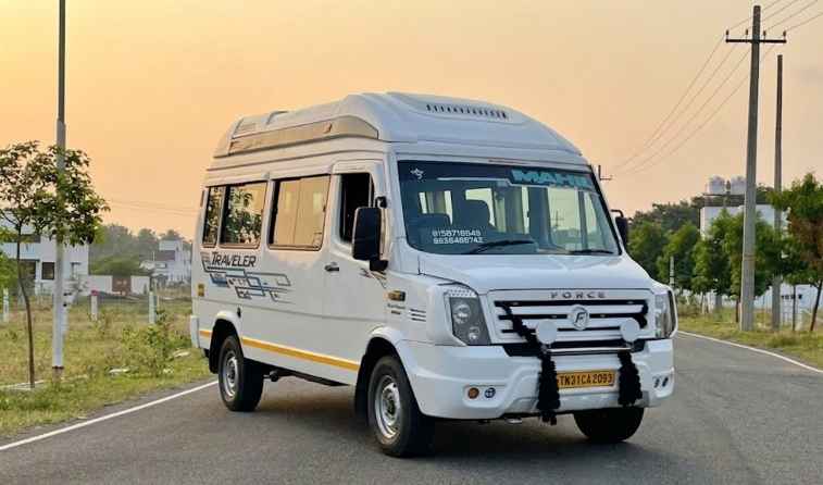 14 Seater Tempo Traveller AC Rental in Coimbatore